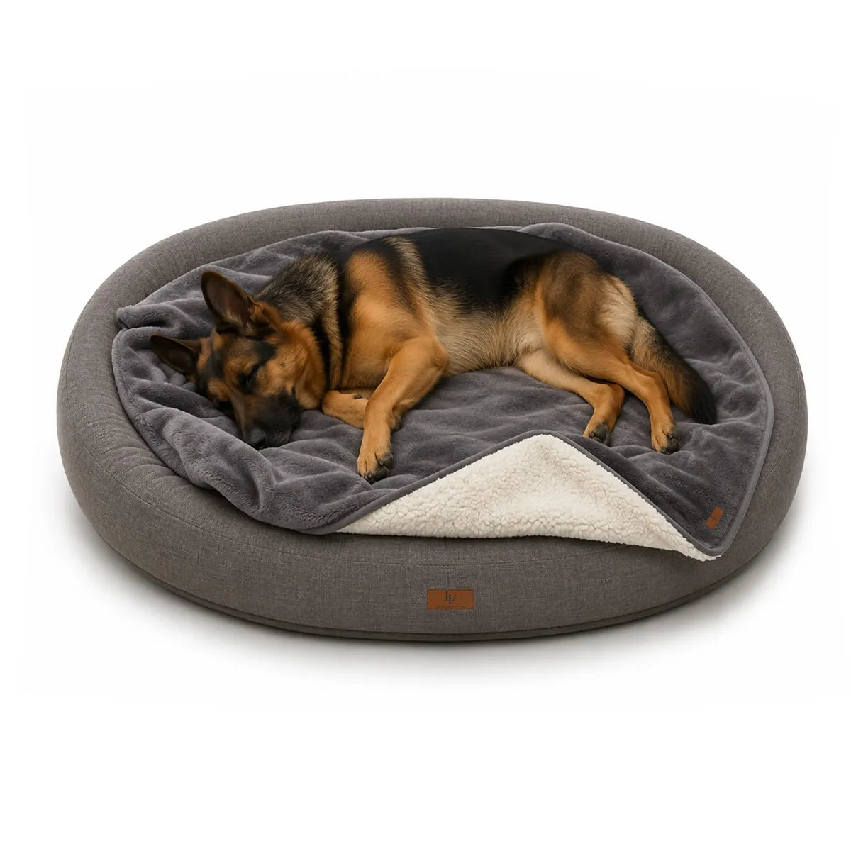Couverture premium pour chien - Gris